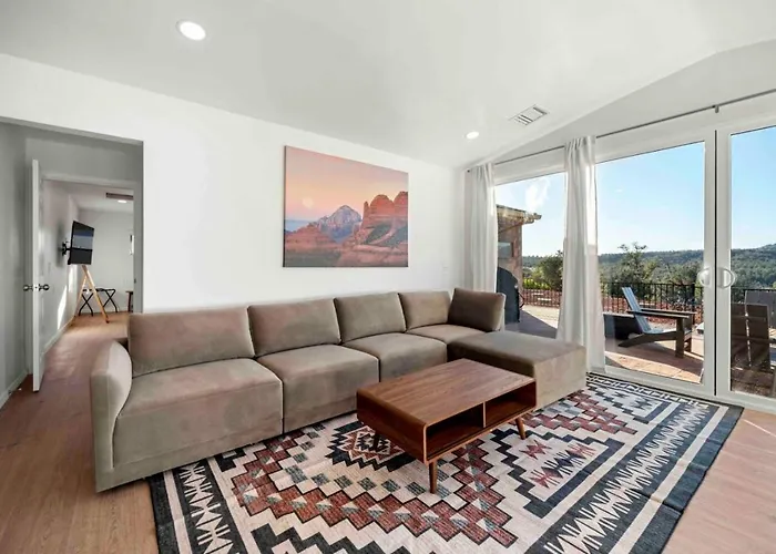 Unrivaled Views Large Uptown With Swimspa And Sauna Sedona