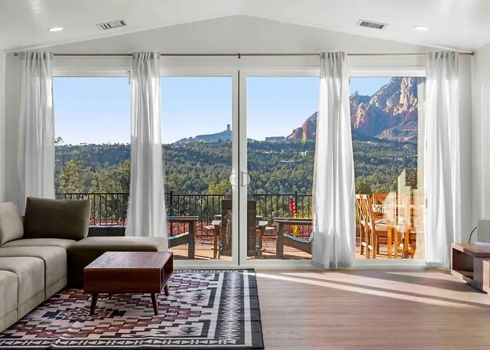 Unrivaled Views Large Uptown With Swimspa And Sauna Sedona